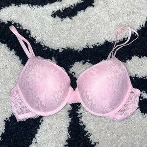Juicy Couture Pink Lace Push-Up Bra - Women Intimates & Sleepwear
